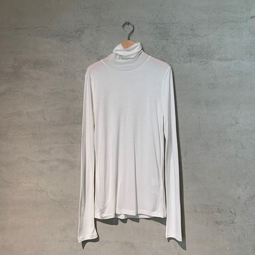 【ATON】MODAL SILK JERSEY TURTLENECK/KKAGSW0012