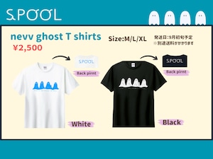 nevv ghost Tシャツ