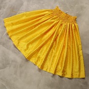 フラダンス 衣装 パウスカート イエロー系 黄 ヒョウ柄 レオパード ハワイアン アロハ フラ ダンス レッスン 練習 ハワイアンダンス サテン生地 光沢感 フレア シングル スカート 華やか 鮮やか 明るい かわいい おしゃれ ダンス衣装 練習着 レッスンウェア ハワイアンダンス衣装