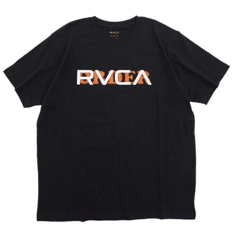 RVCA (ルーカ) CHAOS/ORDER Tシャツ ブラック BB041201