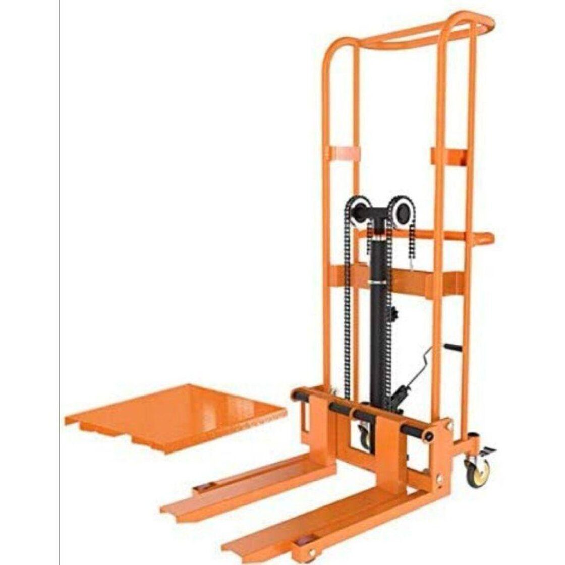 購入前配送先確認】ハンドフォークリフト400kg 195×108×60 602 