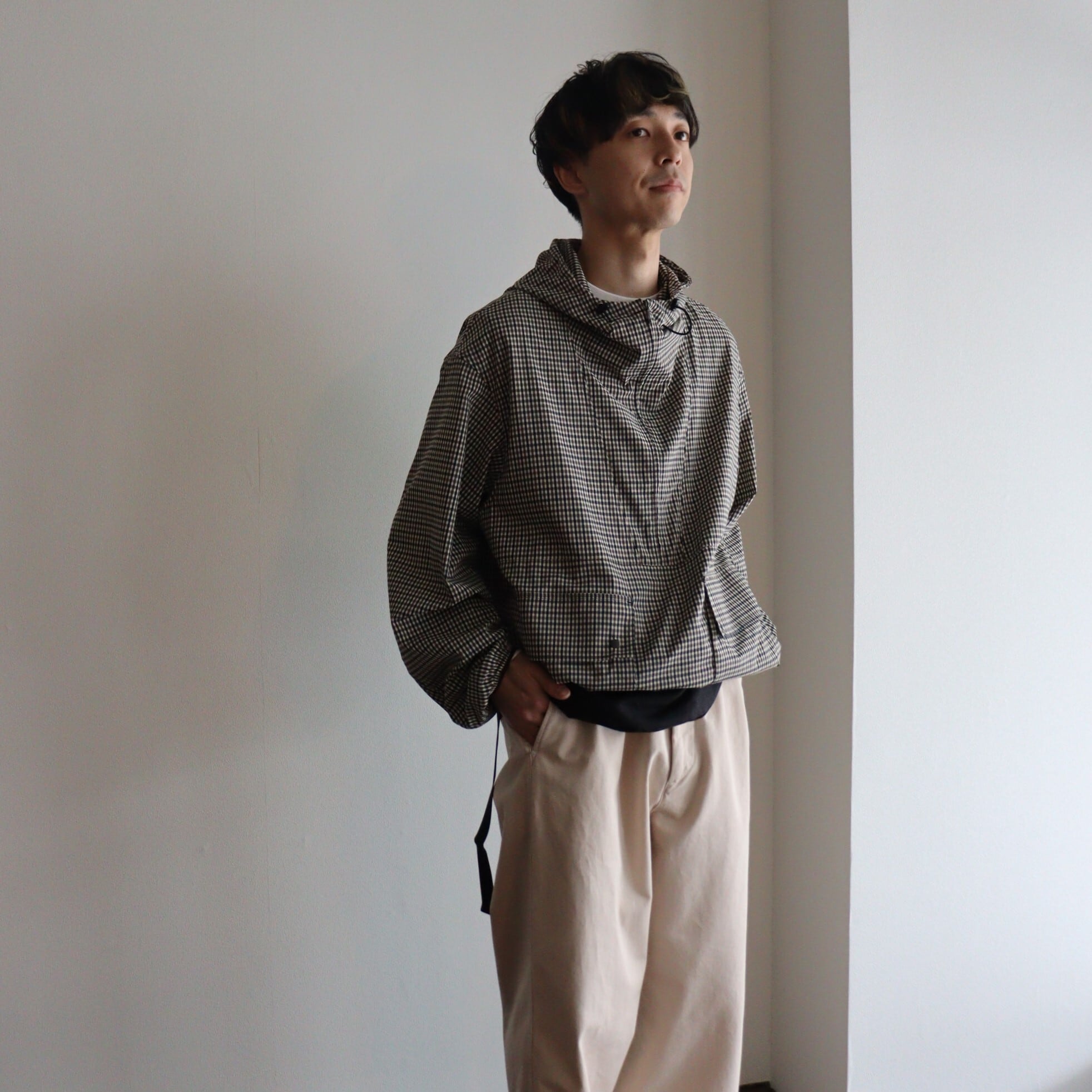 ジャケット・アウター UNIVERSAL PRODUCTS ANORAK PARKA[CHECK] universal products. 