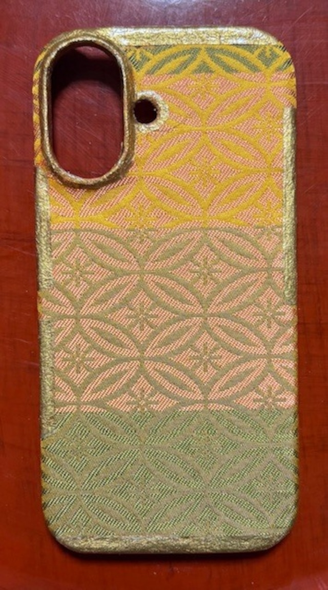 超々最新　西陣織スマホケ－ス/七宝雅【対応機種　iPhone16】限定版