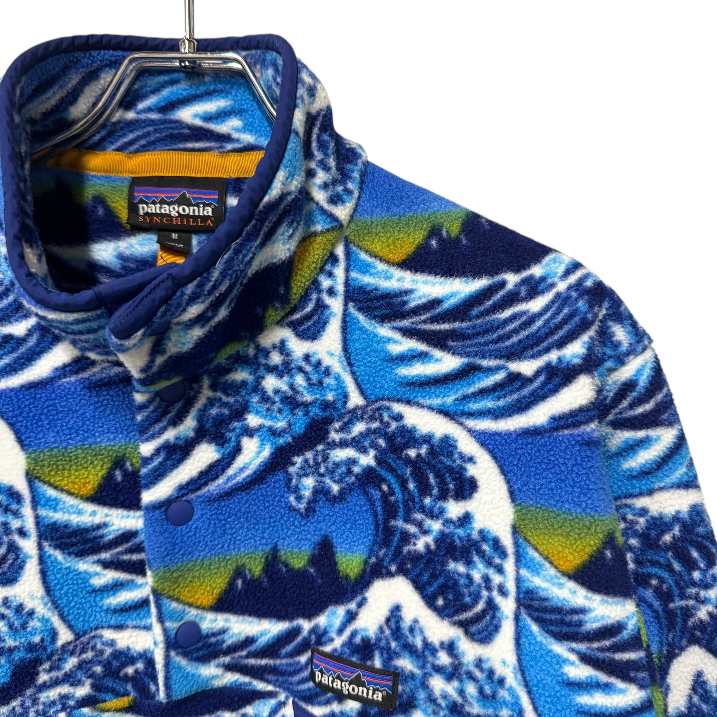Patagonia パタゴニア シンチラスナップT 葛飾北斎 HOKUSAI S | 古着屋