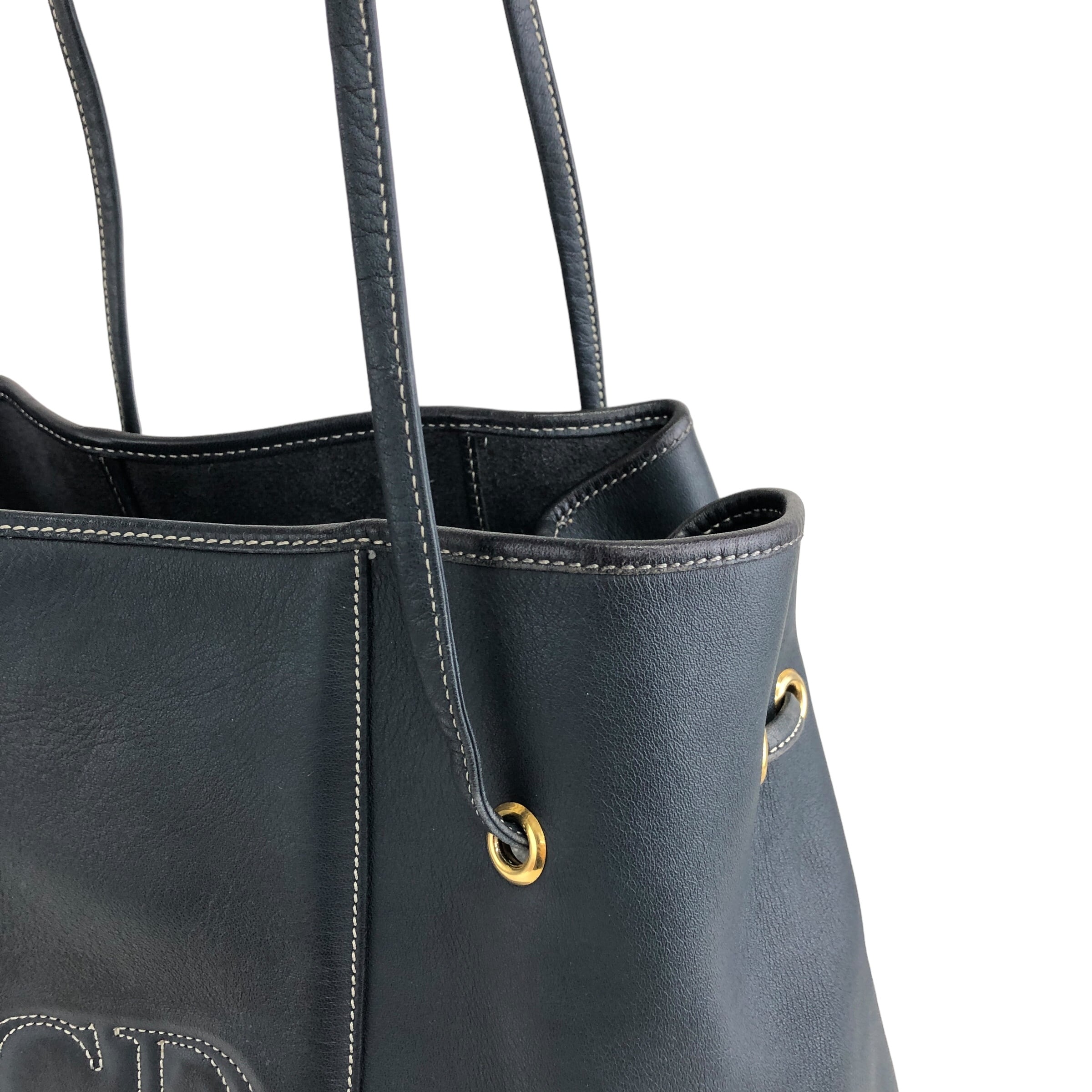 Christian Dior クリスチャン ディオール ショルダーバッグ ネイビー