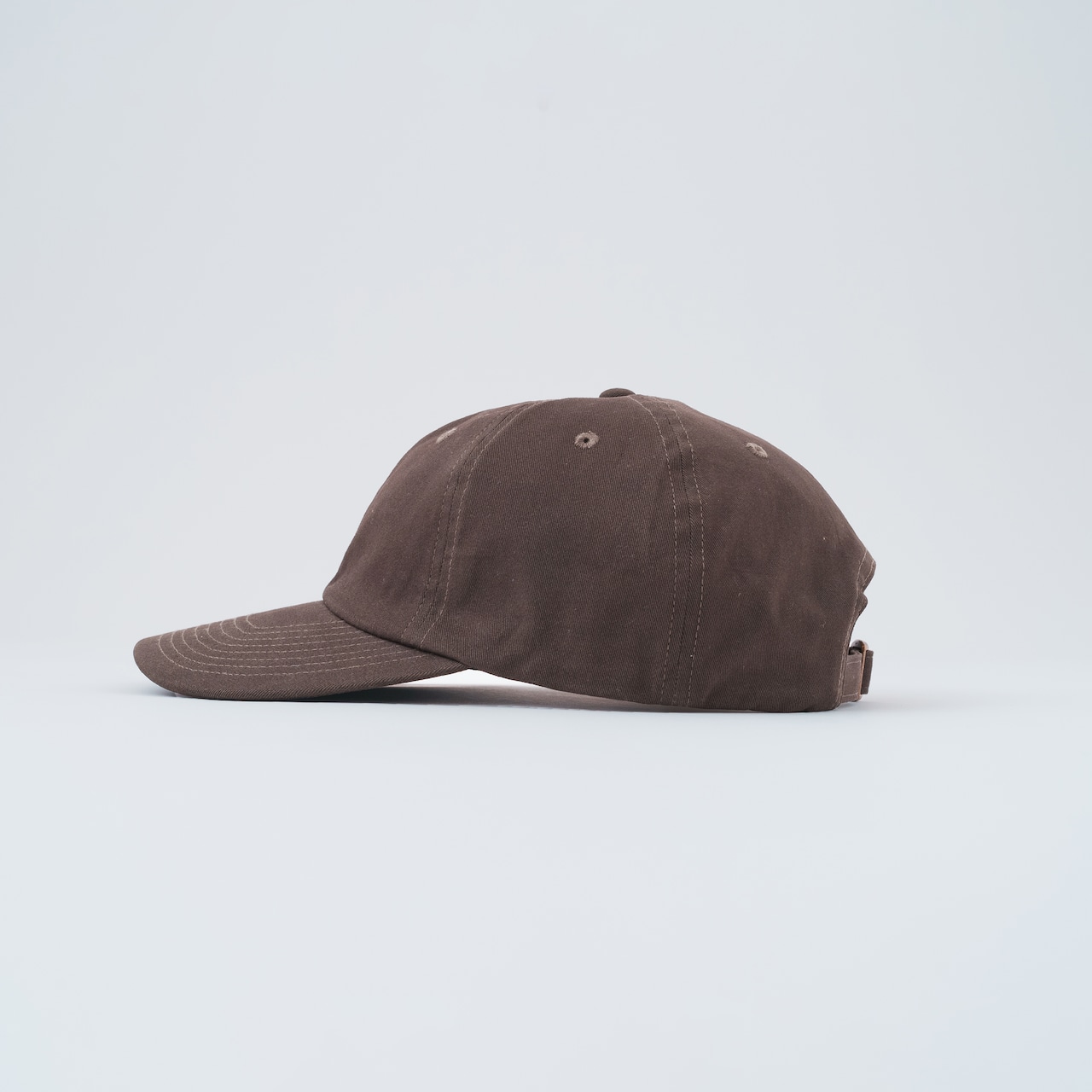 S601　TWILL 6PNL CAP [BROWN]