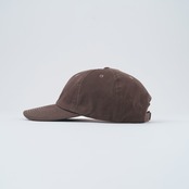 S601　TWILL 6PNL CAP [BROWN]