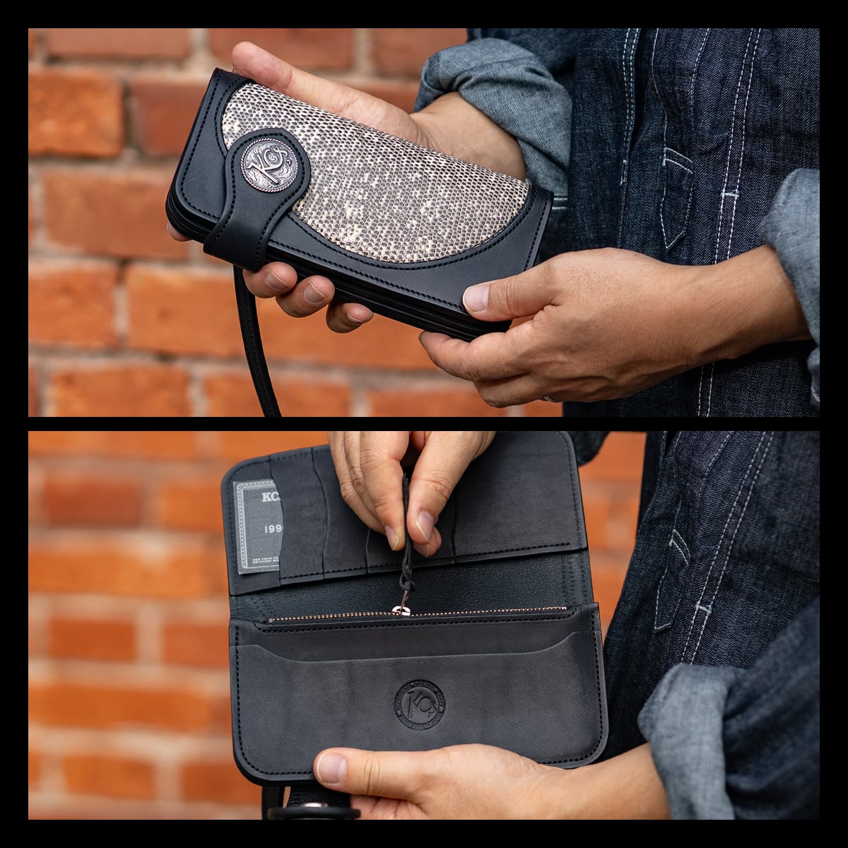 直営店限定商品】ライダースウォレット リンガー インレイ リング