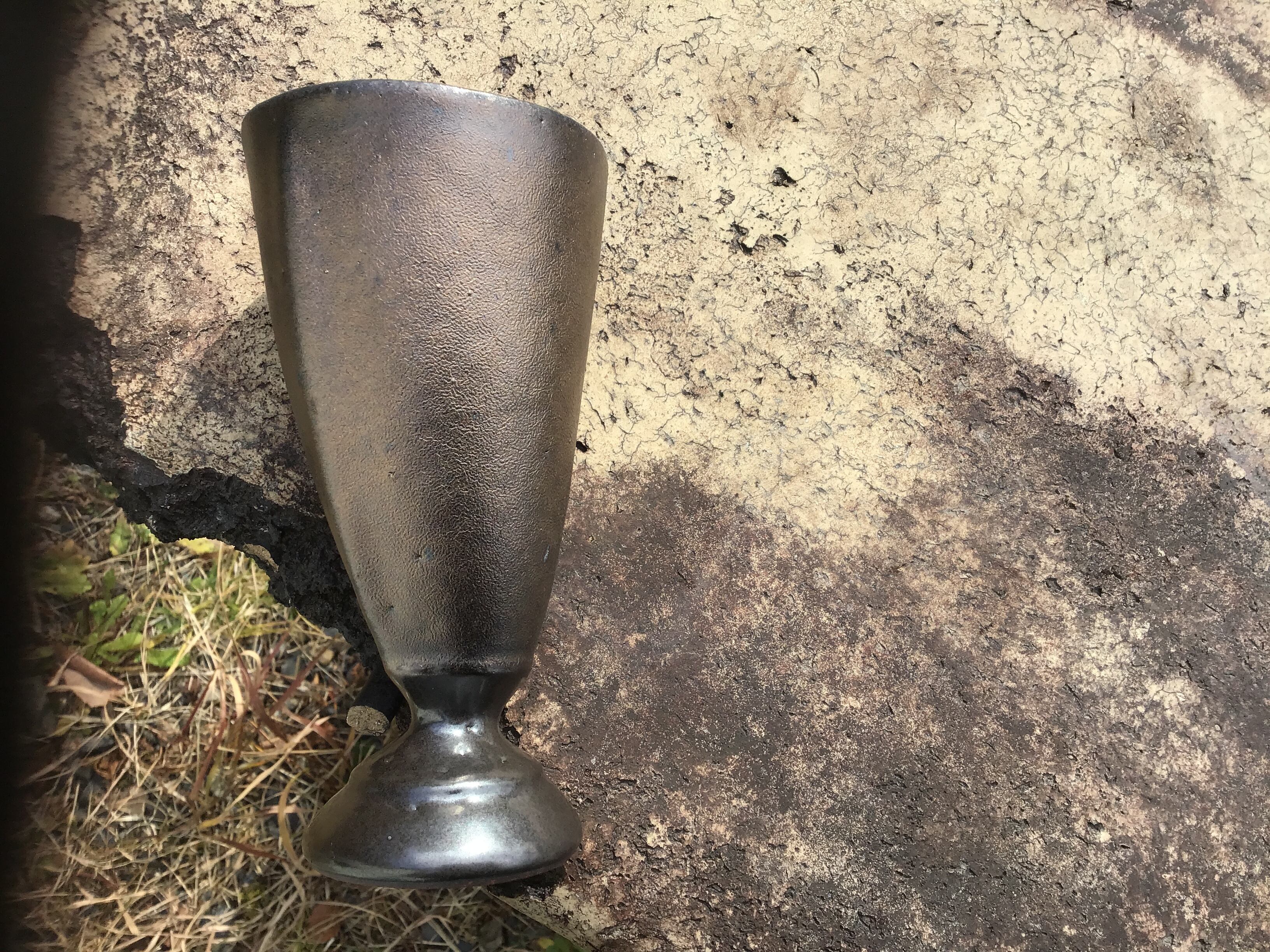 牙杯 金彩掛け分け