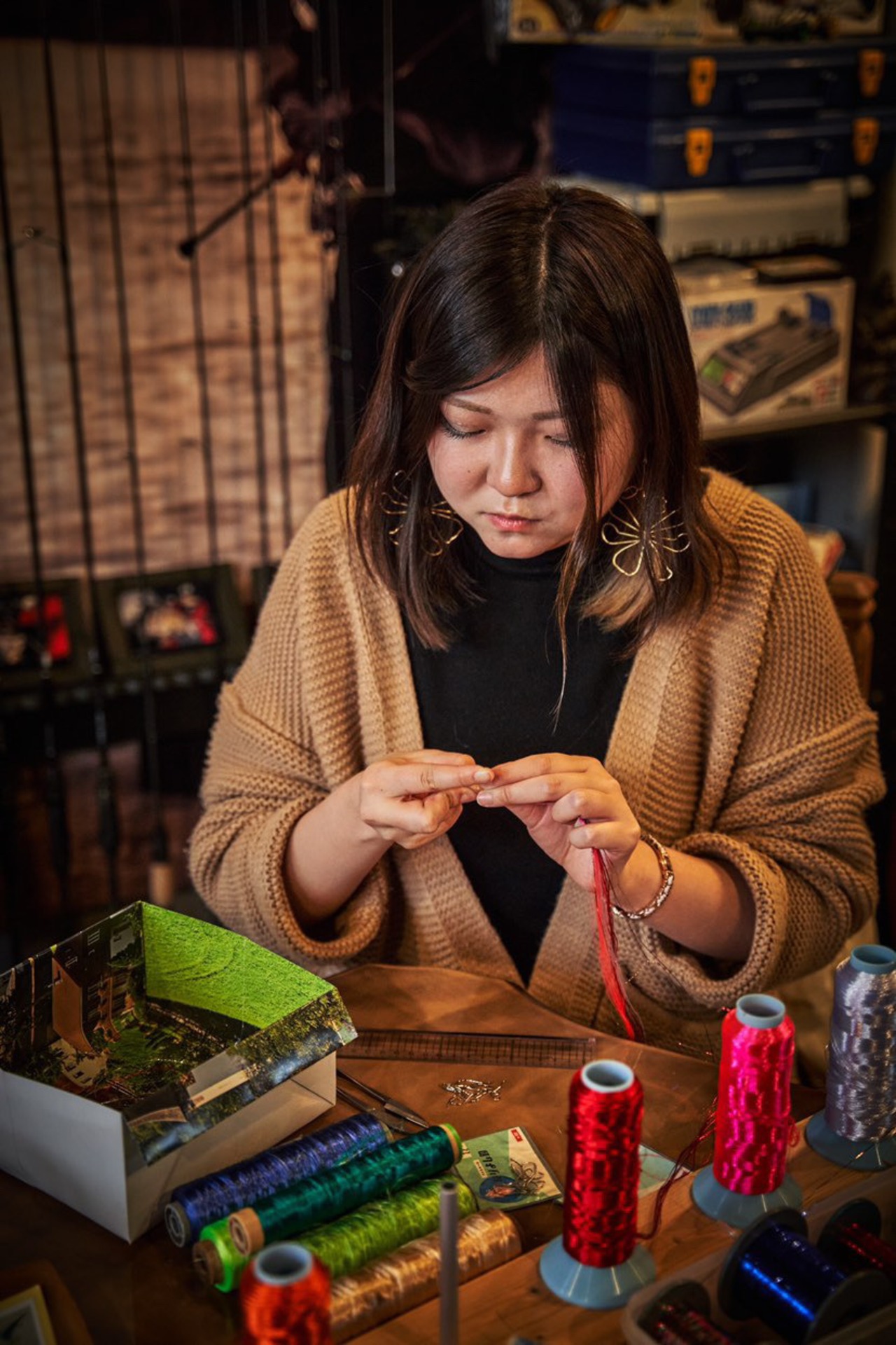 毛針ワークショップ　１本 （中居釣具店本店）