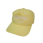 authentic love nylon cap -lemon yellow-