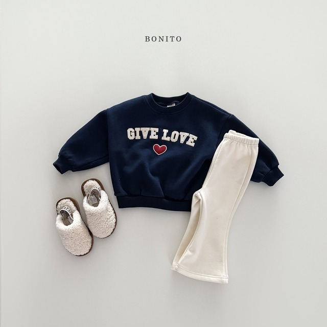 予約 Bootcut fleece leggings   [ BONITO ]