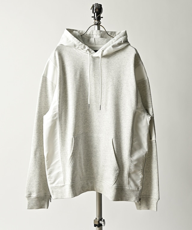 ADAM PATEK  damage layered hoodie (BLK)  AP2224035 (DEPROID sponsored brands)