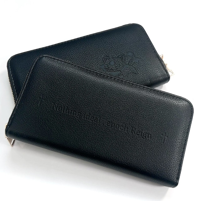 4分割小銭入れPU LEATHER WALLET【猫又】