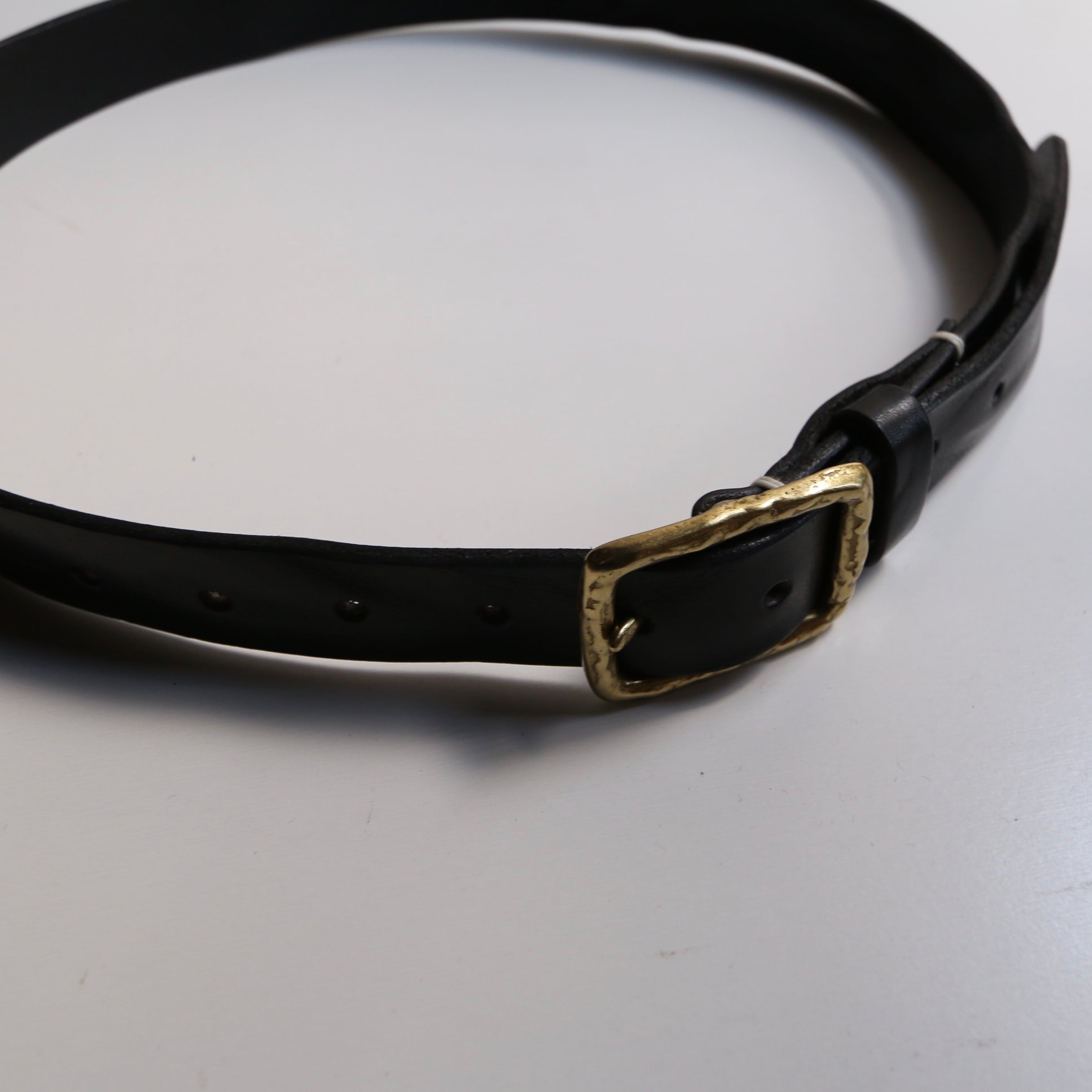 R&D.M.Co-/OLDMAN'S TAILOR MONTANA LEATHER BELT/モンタナベルト 32mm