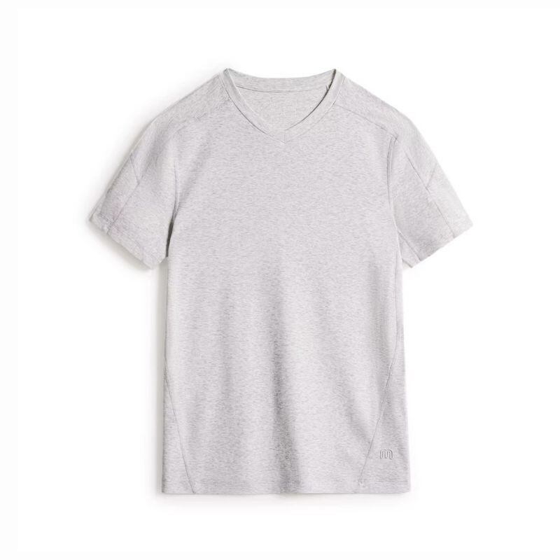 V-neck Short Sleeve T-shirt ◇3color H1109