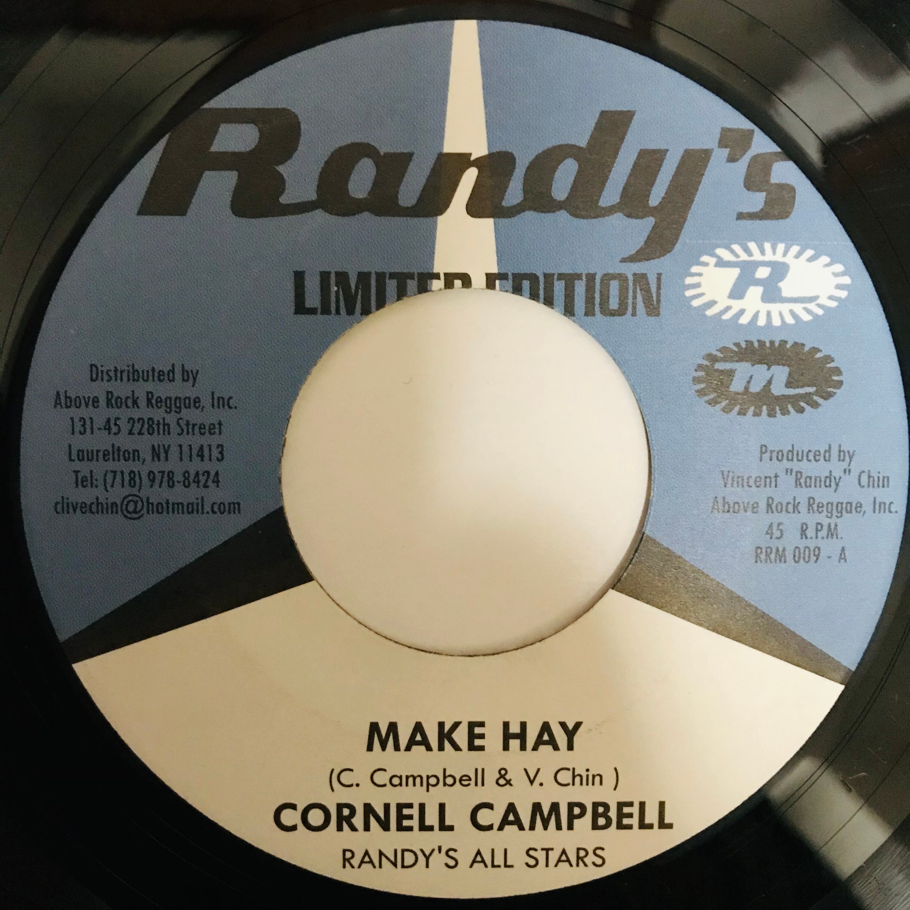 Cornell Campbell - Make Hay 【7-10915】