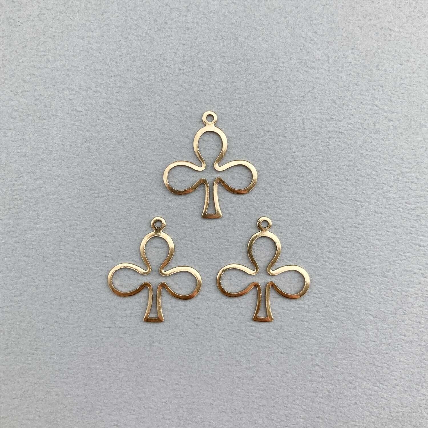 再入荷〉USA真鍮 トランプモチーフフープチャーム | Dua-アクセサリー