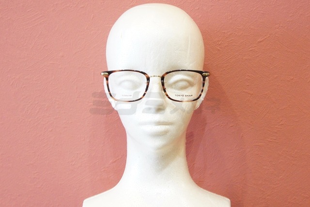 TOKYO SNAP メガネ TSP-1063 Col.C1 ウェリントン コンビネーションフレーム トウキョウスナップ 鯖江 日本製 正規品-5枚目