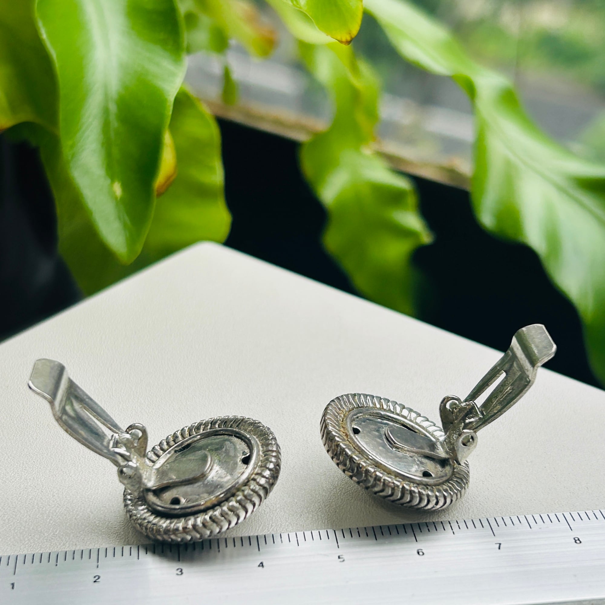 シルバー メタル イヤリング シルバーメタルイヤリング | Milo Antiques & Vintage