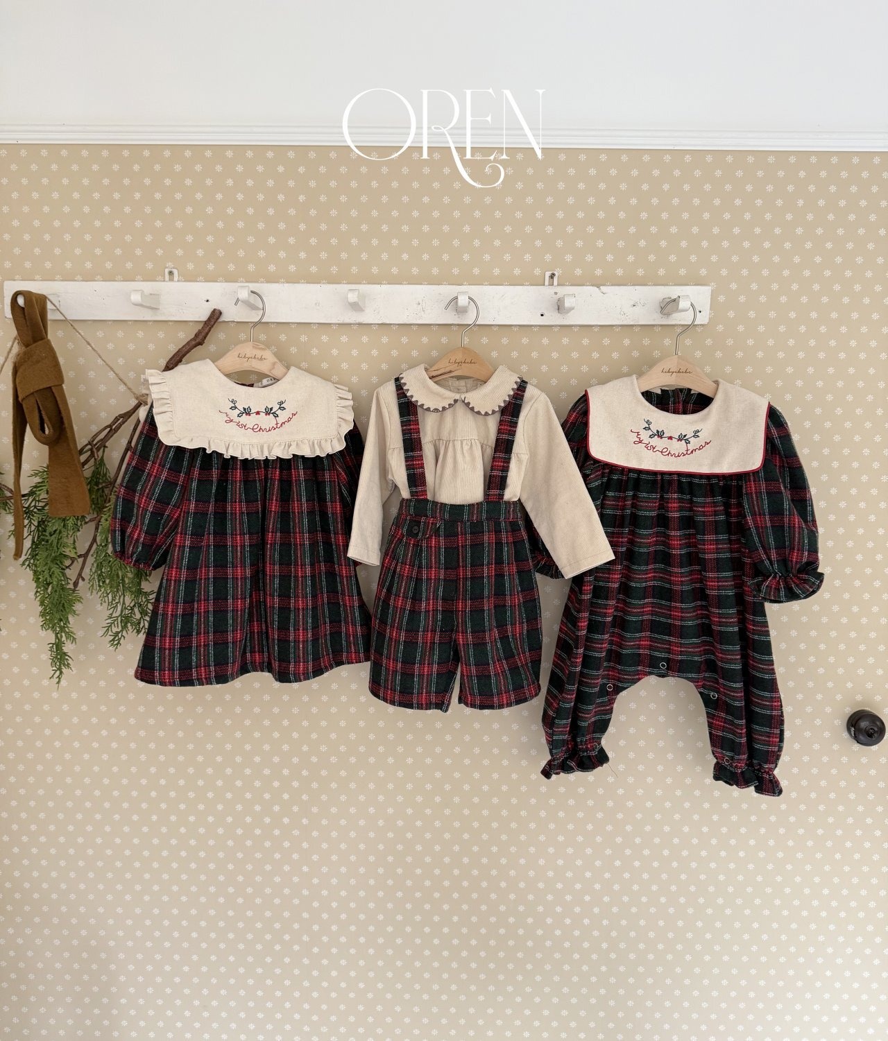 Oren X-mas［取寄］eve check all in one suit