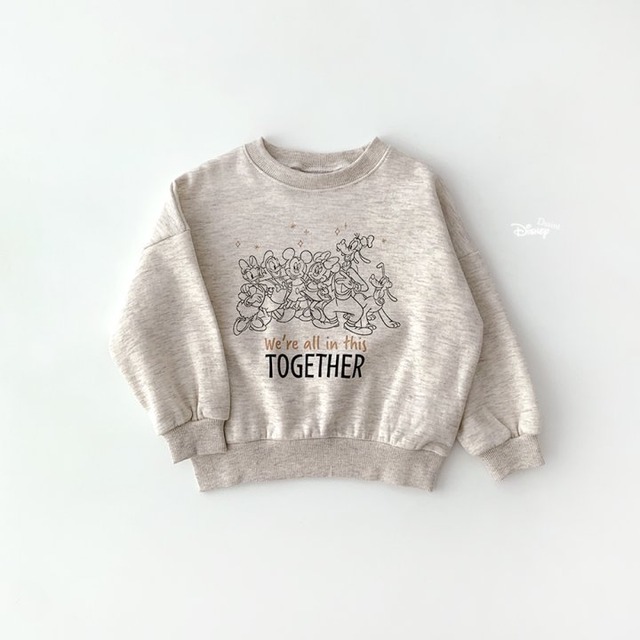 【取寄】dsaint|together friends sweatshirt|トゥゲザーフレンズスウェット|5-17|kids&jr|25 winter