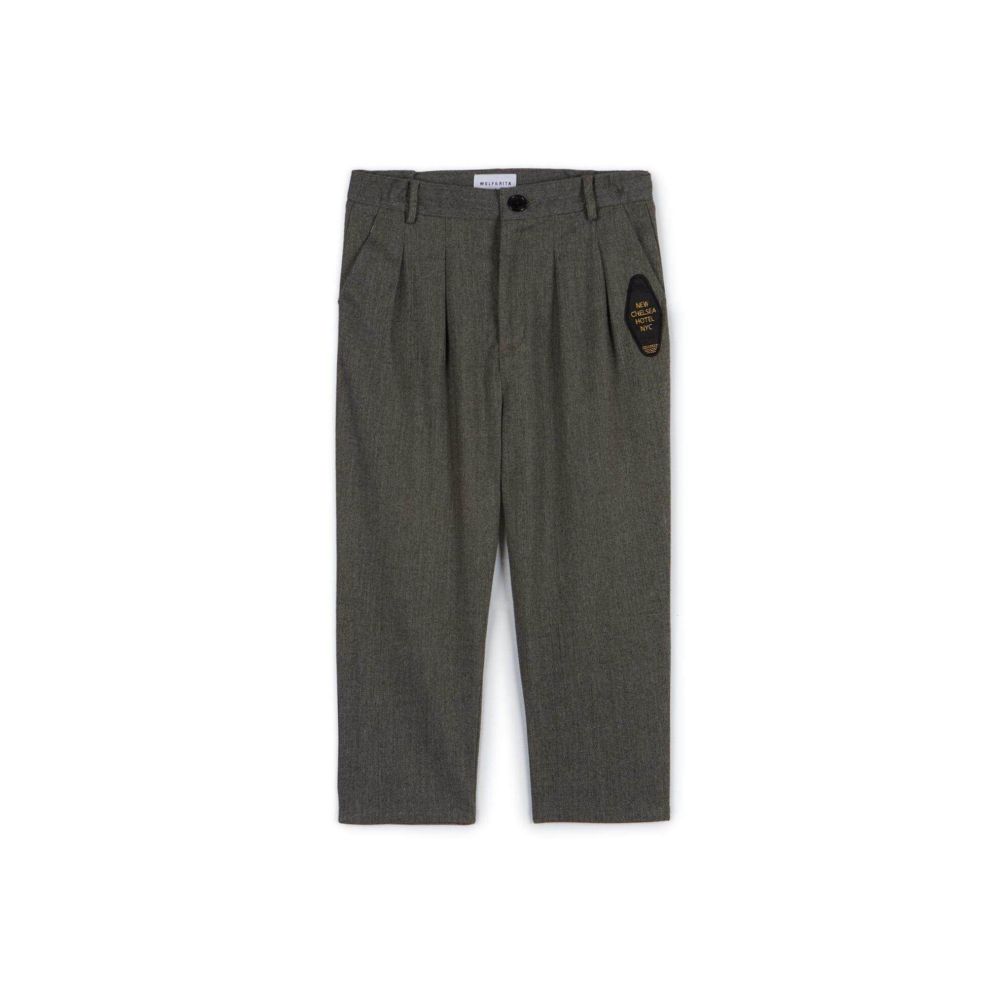 WOLF&RITA(ウルフアンドリタ)2021AW / ANDRE TROUSERS / SLATE / 4Y-10Y