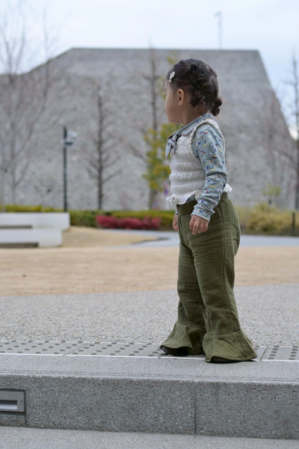 【即納/送料無料】son and daughter / Tatum Top