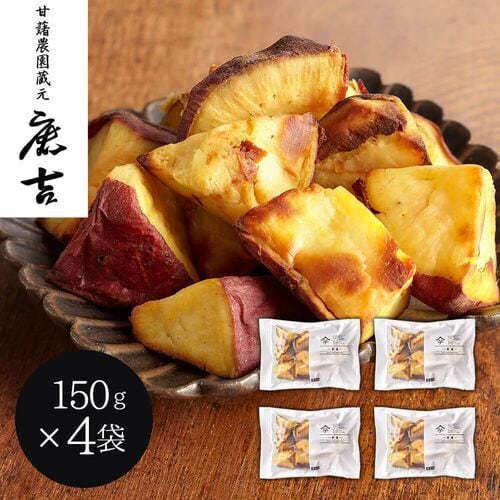 Tienda　甘藷農園　茨城　4袋　芋菱　「鹿吉」　芋師がつくる焼き芋　despacio