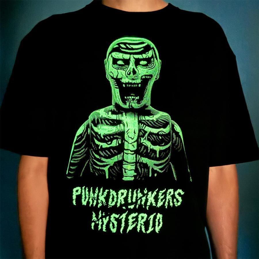 PUNKDRUNKERS x Mysterio 】スカルアイツTEE パンクドランカーズ
