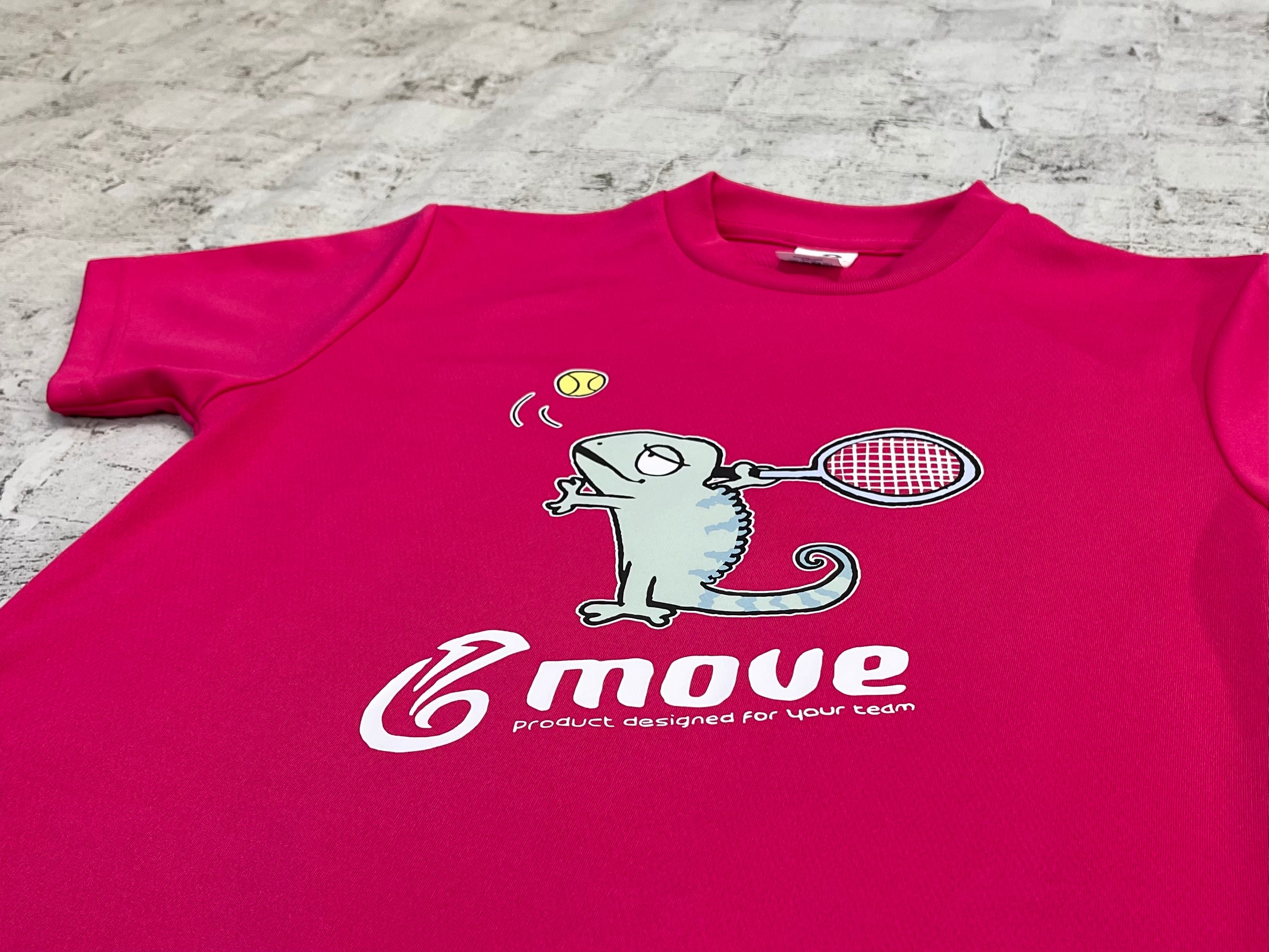 ジュニア ドライTシャツ 25JTD【tropical pink】