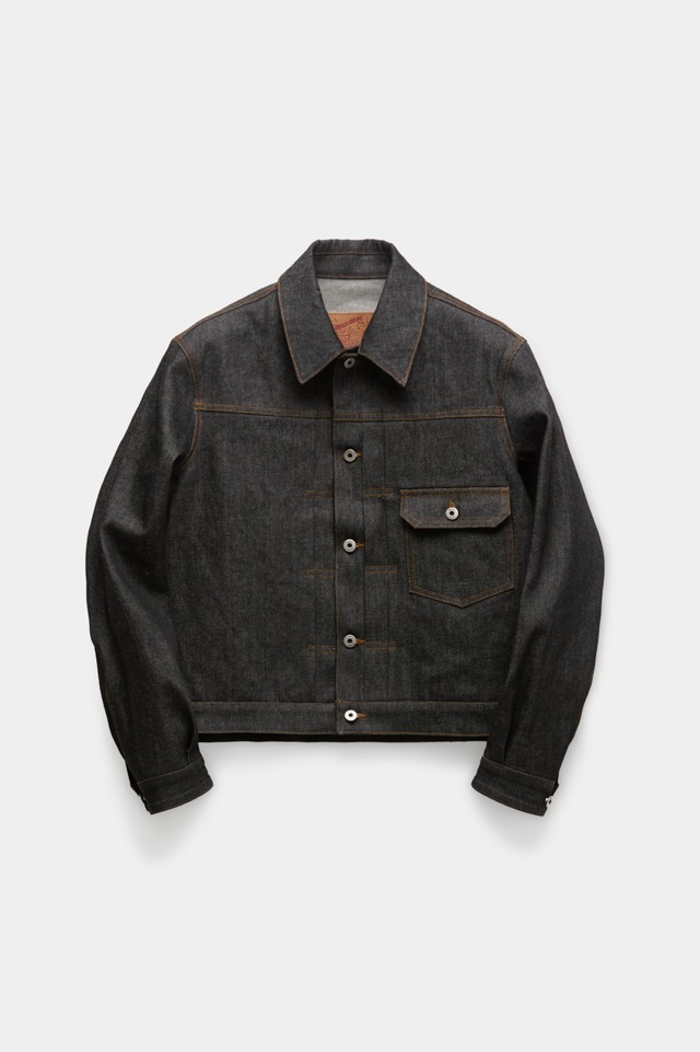 [COOR] Type 1 Rigid Denim Trucker Jacket (Indigo) 正規品 韓国ブランド 韓国通販 韓国代行 韓国ファッション クール クーア クアー COOR 日本 店舗