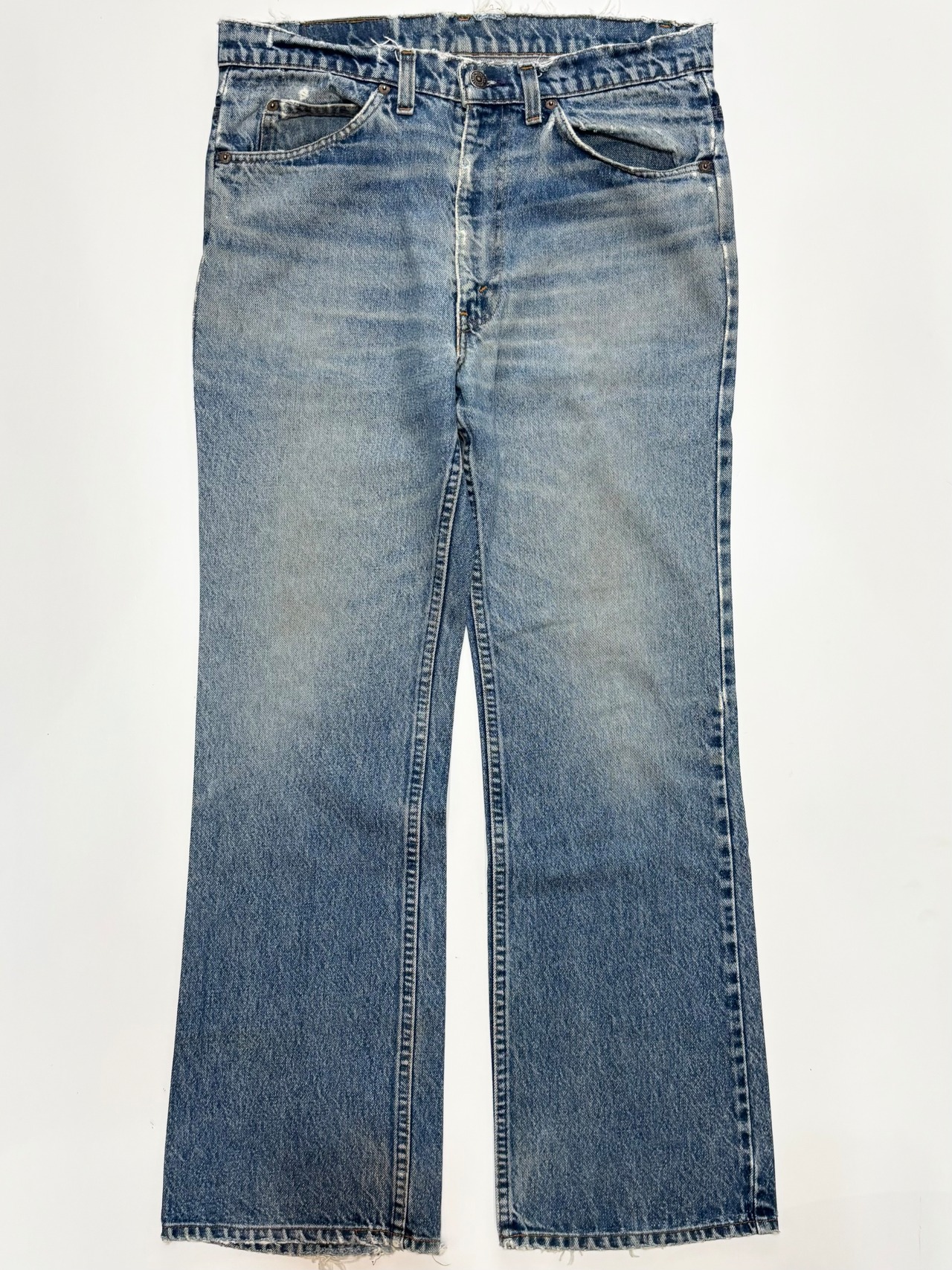 80s Levi’s 517 BOOT CUT DENIM MADE IN USA Size W34L31→W33.5L29.5