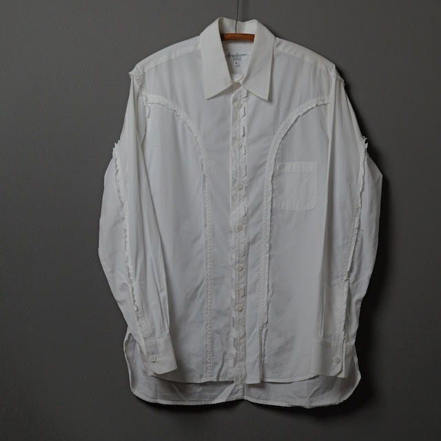 [Yohji Yamamoto Pour Homme] Deconstructed Trim Shirt