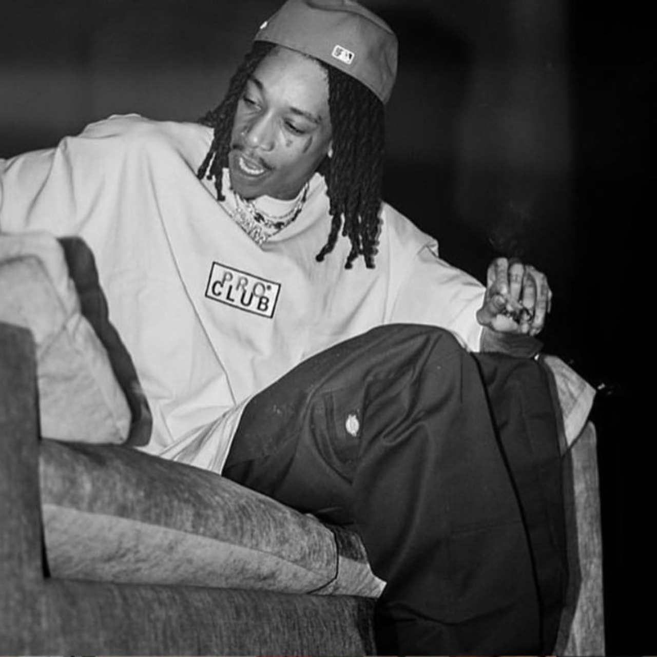 PRO CLUB / プロクラブ「Heavy Weight Wide Box Logo T-shirts White」 - 5