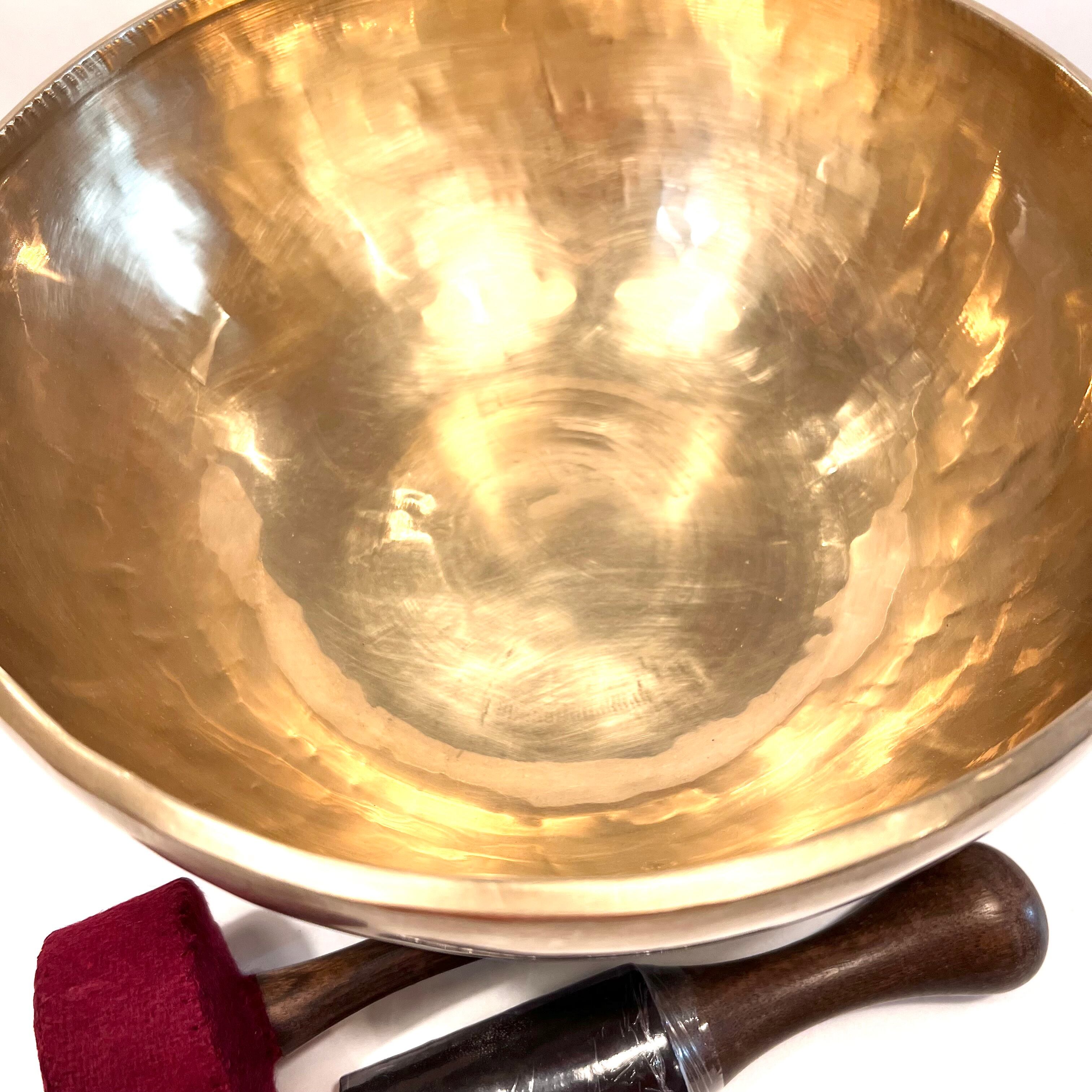 シンギングボウル マットゴールド 29cm A音 工場 直営 店