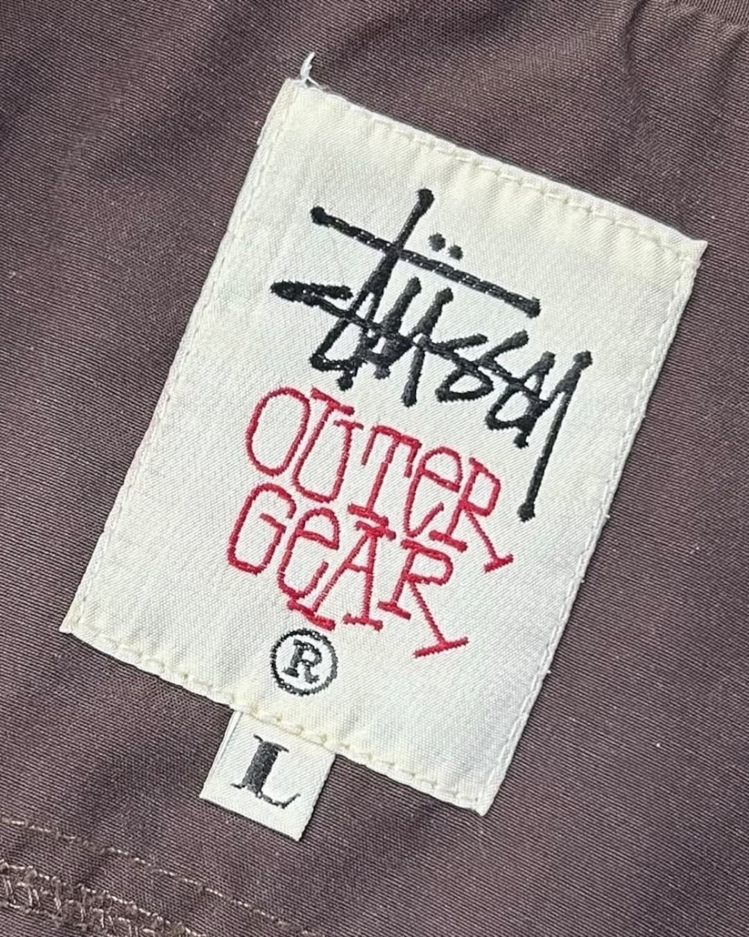 90's old stussy Design Nylon Jacket “白タグ” 【高円寺本店】 | curb