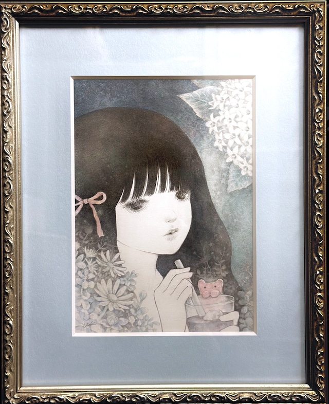 山田雨月 たゆたゆ展：原画「夢現」