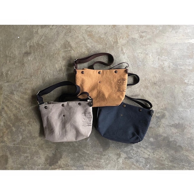 suolo(スオーロ)『CROP 2』Military Canvas 2Way Tote Bag