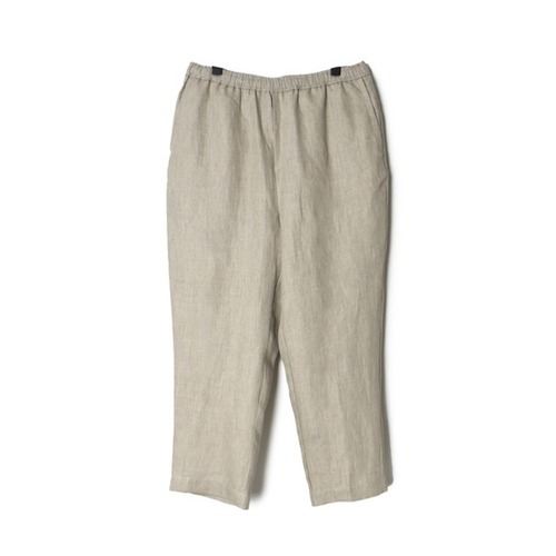 maison de soil ｜LINEN TWILL TAPERED EASY PANTS