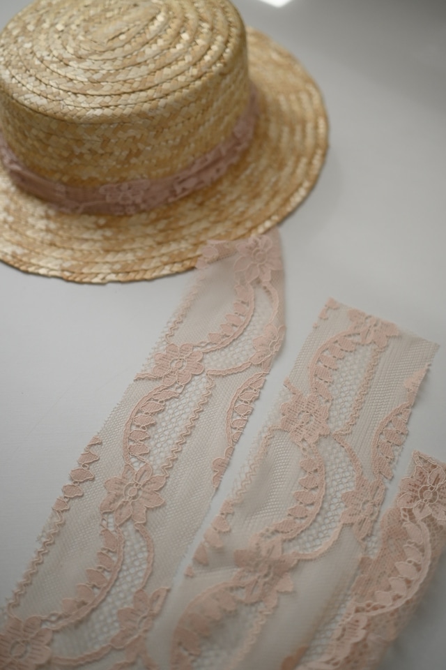 FROU FROU-THE CHARLOTTE HAT/OLD ROSE