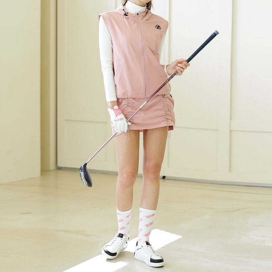 フード付きジップアップベスト | Festa Golf