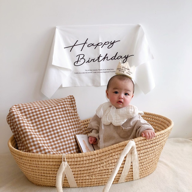 【 結 -MUSUBI-】     ベビークラウンスタイ2点セット