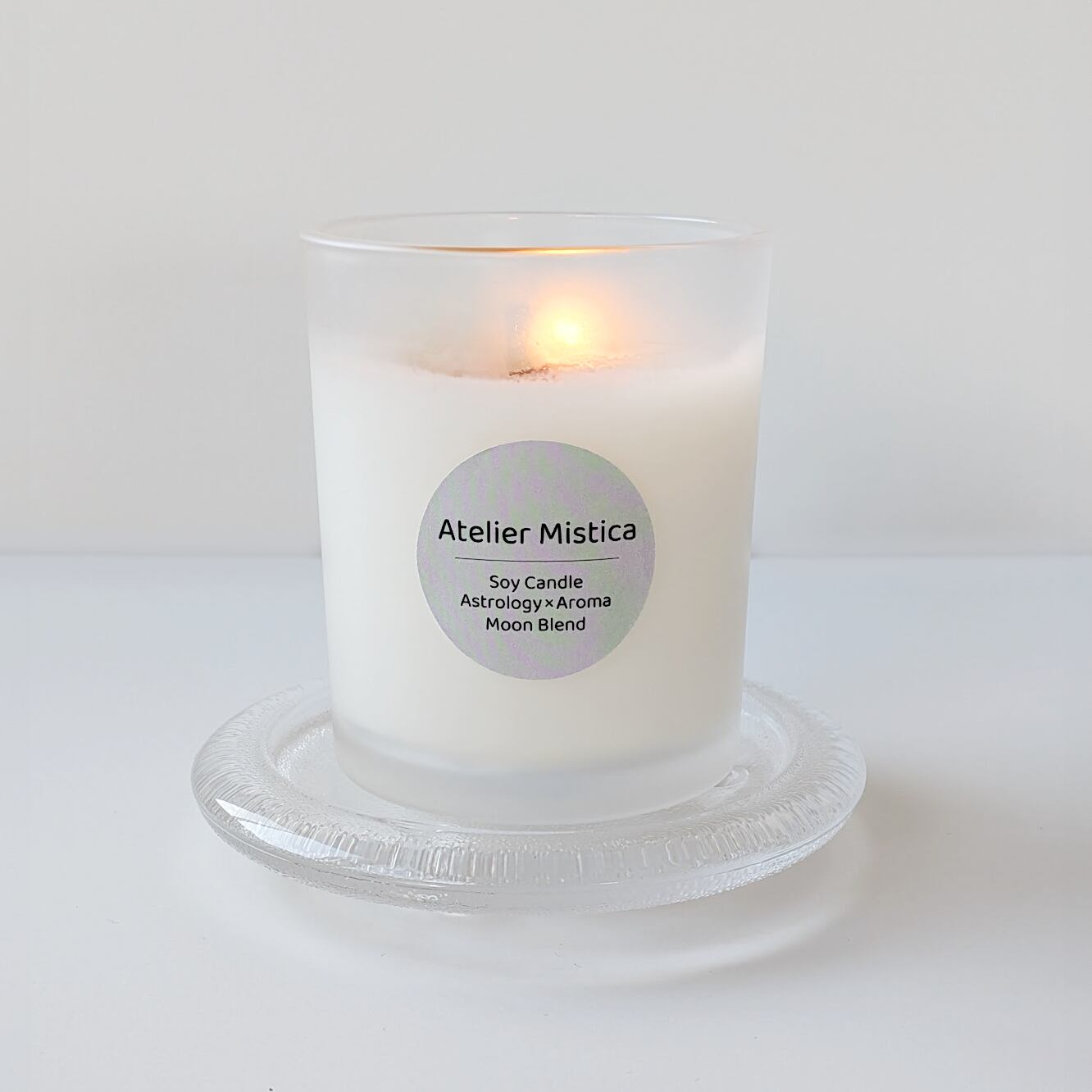 【星の香り/金星】Atelier Mistica Soy Candle Astrology × Aroma (Venus Blend)内省のための灯り/ギフトにもおすすめ/手作りソイキャンドル