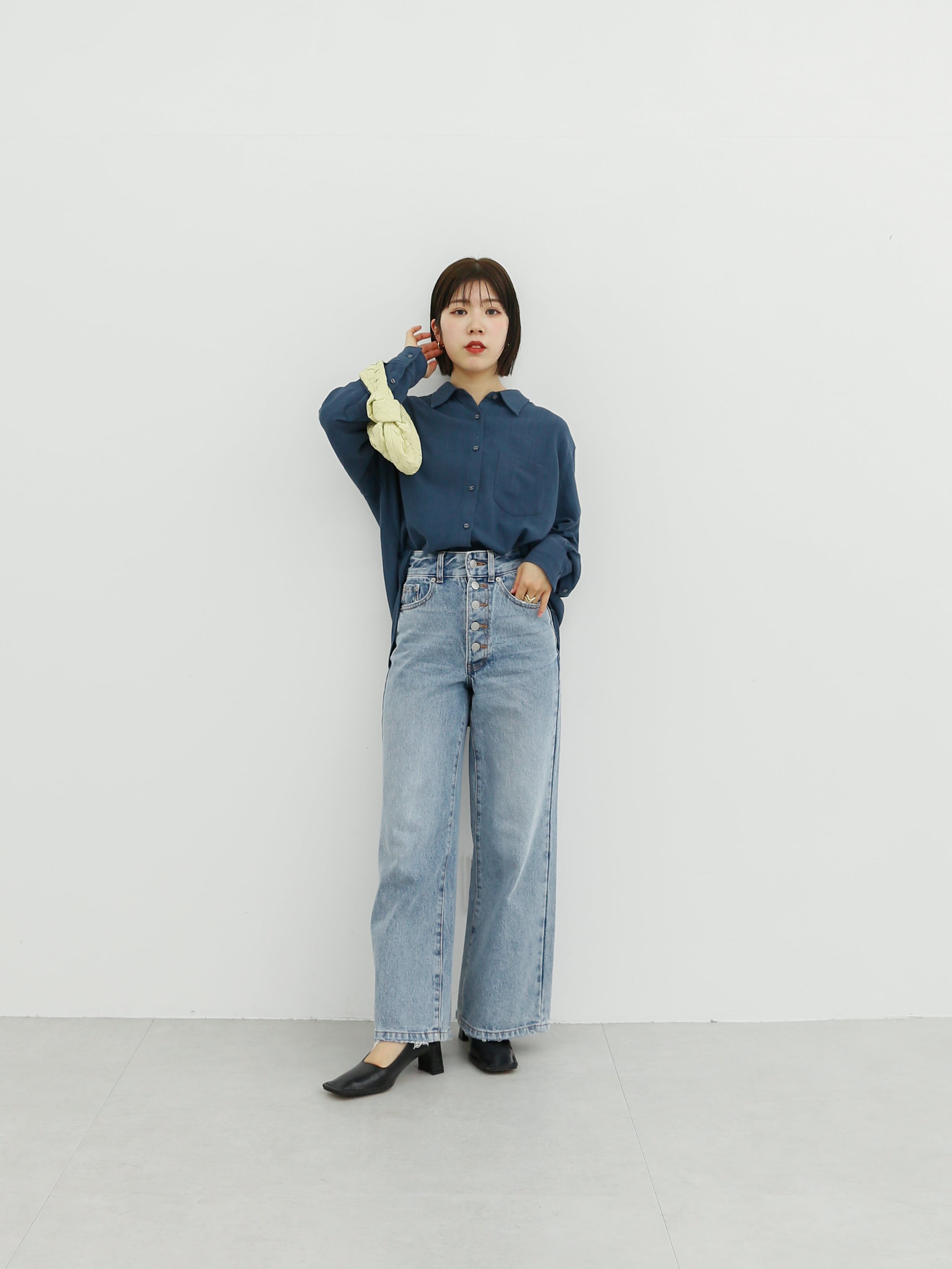 oversize linen shirt | Katrin TOKYO
