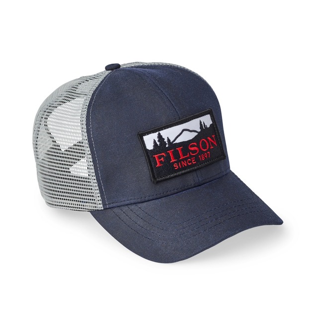 FILSON MESH LOGGER CAP NAVY