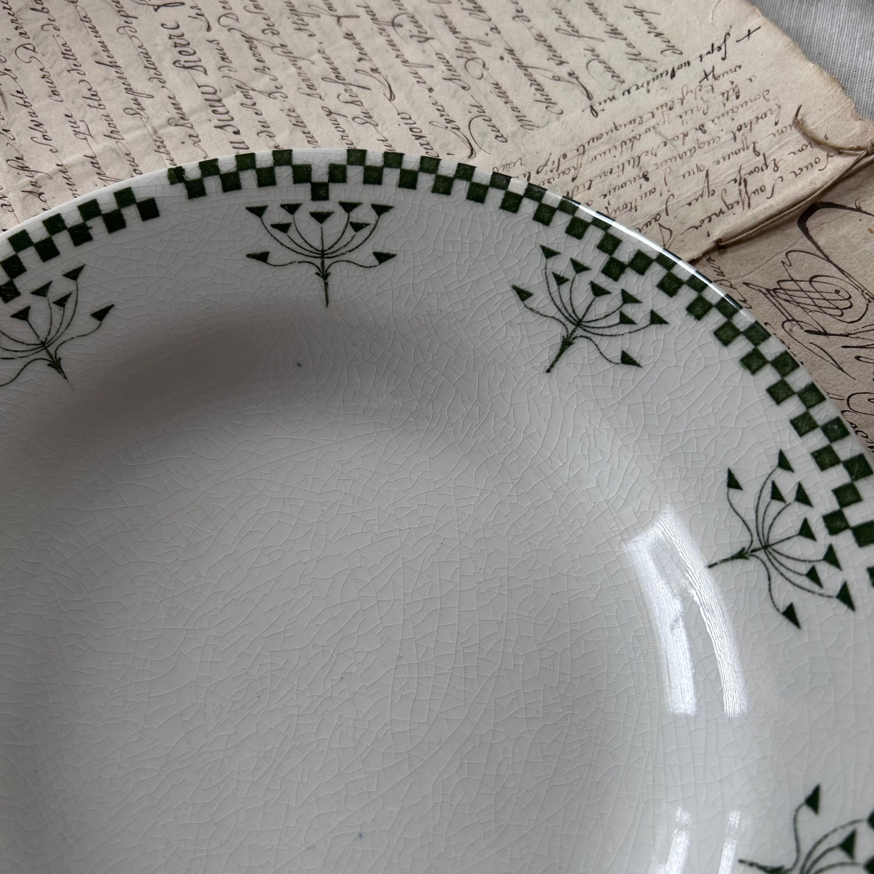 フランスアンティーク】 Creil et Montereau （クレイユエモントロー