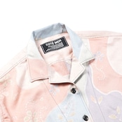KIMONO OPEN COLLAR SHIRT