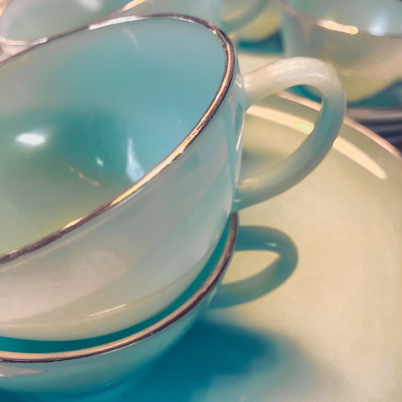 Vintage] Fire-King ヴィンテージランチプレート | Morceau de Paradis