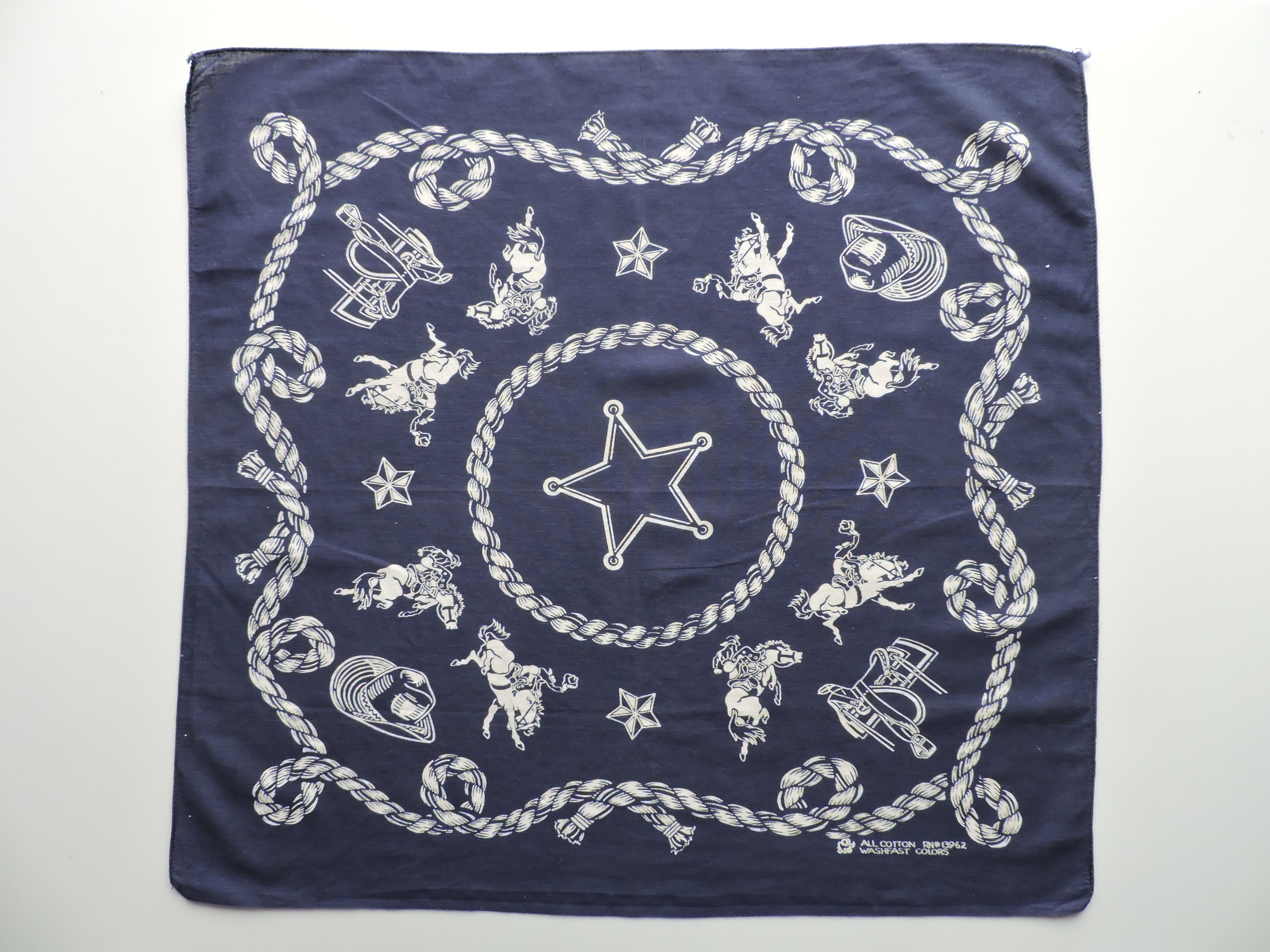 RN13962 Western Elephantbrand？ Vintagebandanna | swallows